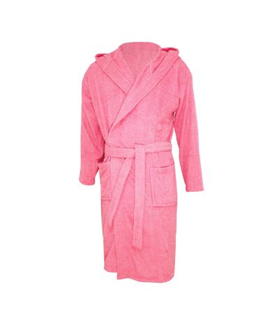 Womens/ladies terry towelling hooded robe Forever Dreaming