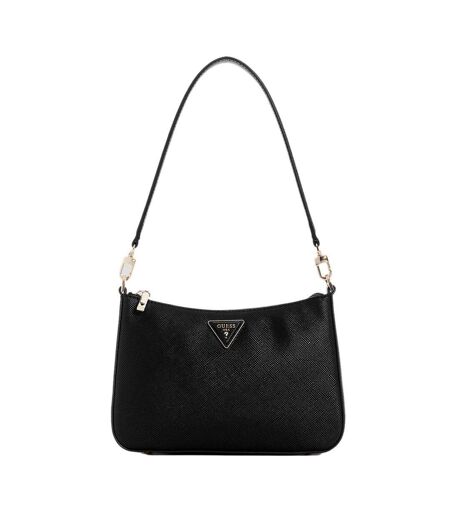 Sac à main noir femme guess eco jazlynn