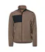 Mens Mountain Fleece Jacket Clay Black Tee Jays-1