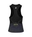Womens/ladies Triathlon Vest Top Black Skins-2