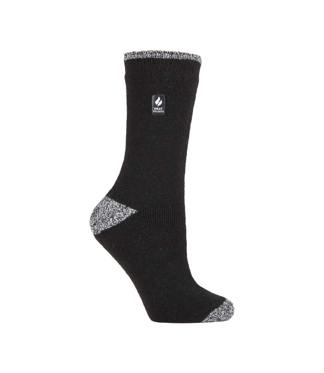 Ladies Twist Patterned Thick Winter Warm Thermal Socks-1