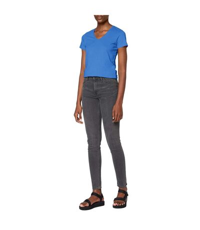 T-shirt Col V Femme Bleu Roi Vif Stedman