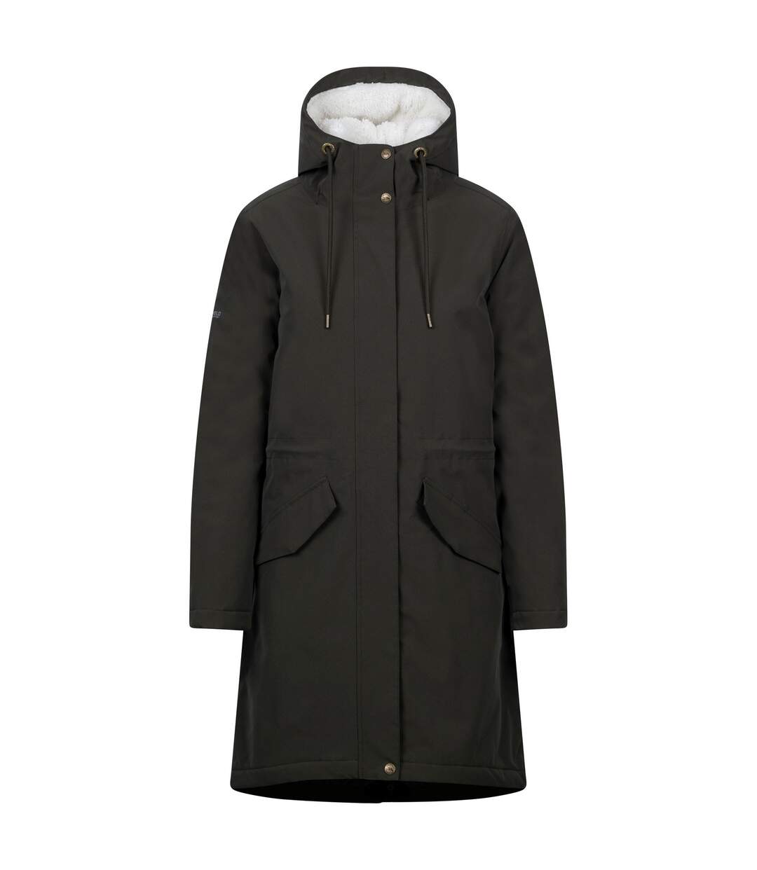Veste Imperméable Vailsom Femme Vert Kaki Trespass-1