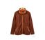 Veste Polaire Grandes Tailles AXRIGA2M Marron/Orange (Axone)-2