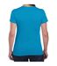 Womens/ladies heavy cotton heavy blend t-shirt sapphire blue heather Gildan