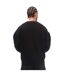 Unisex adult varsity crew neck sweatshirt black Ambush-2