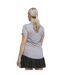 Polo Ottoman Femme Noir Gris Adidas-3
