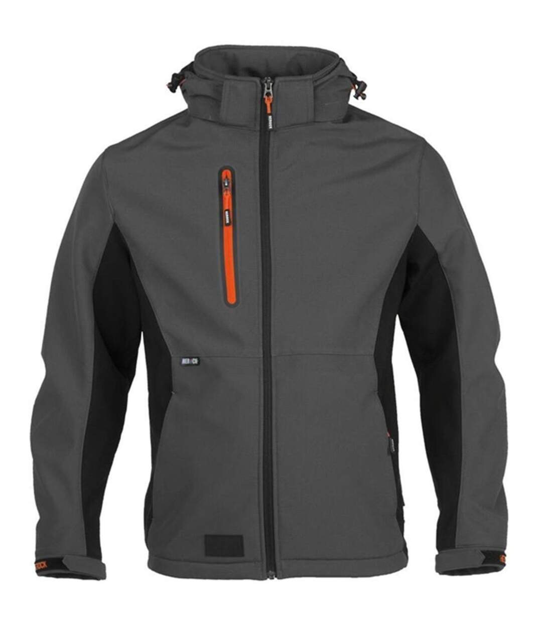 Veste de travail softshell - Homme - HK175 - gris anthracite-1