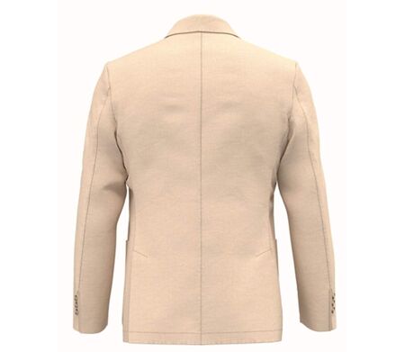 Veste blazer en lin - Homme - PATS600 - beige washed linen sand