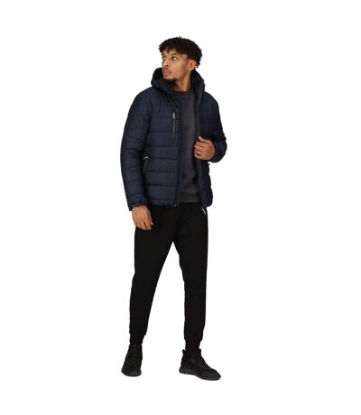 Mens Thermal Padded Jacket Navy Seal Grey Regatta Professional
