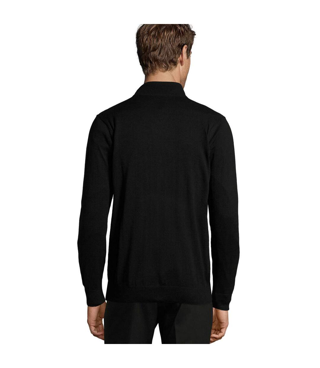 Cardigan Gordon Homme Noir SOLS-2