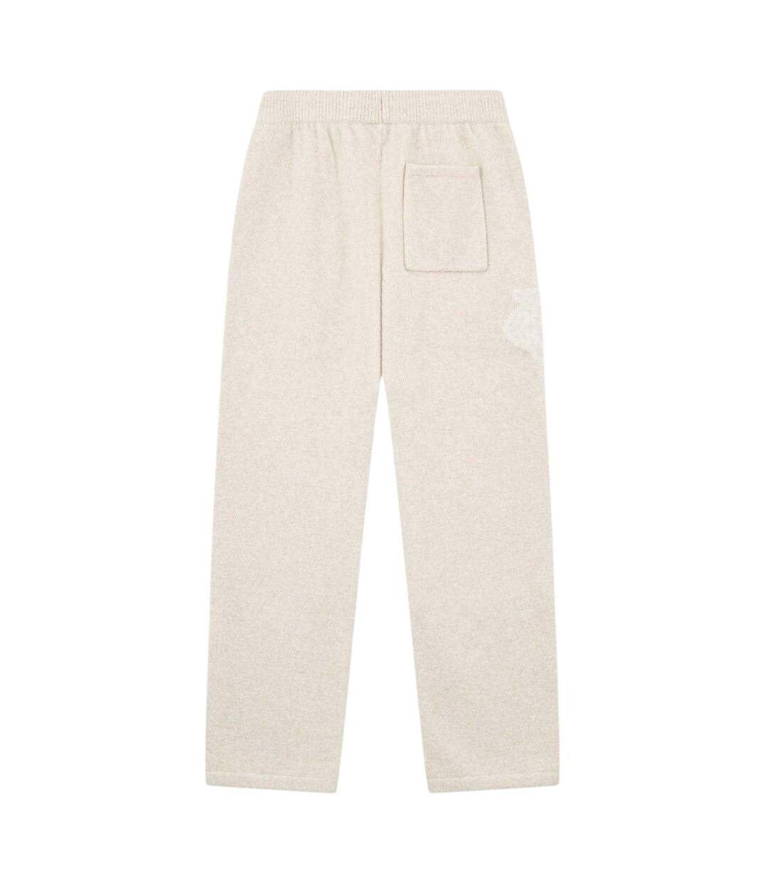 Pantalon De Jogging Femme Beige Couture-3