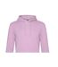 Sweat À Capuche Motif/style Uni Homme Rose Bonbon B&C-2