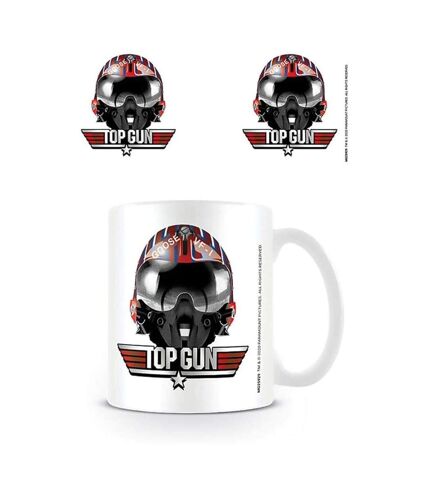Top Gun - Mug (Rouge foncé / Argenté / Blanc) (Taille unique) - UTPM1975