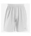 SOLS Mens San Siro 2 Sport Shorts (White) - UTPC2177