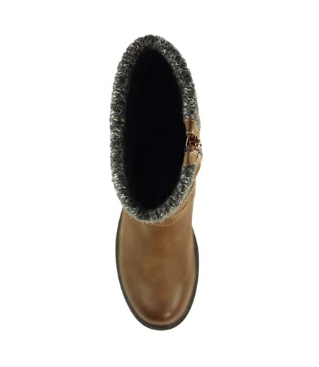 Bottes Peyton Femme Marron Clair Lunar