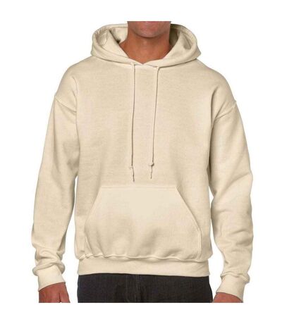 Unisex adult heavy blend hoodie sand Gildan