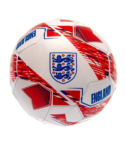 England FA - Ballon de foot NIMBUS (Blanc / Rouge) (Taille 5) - UTTA9574