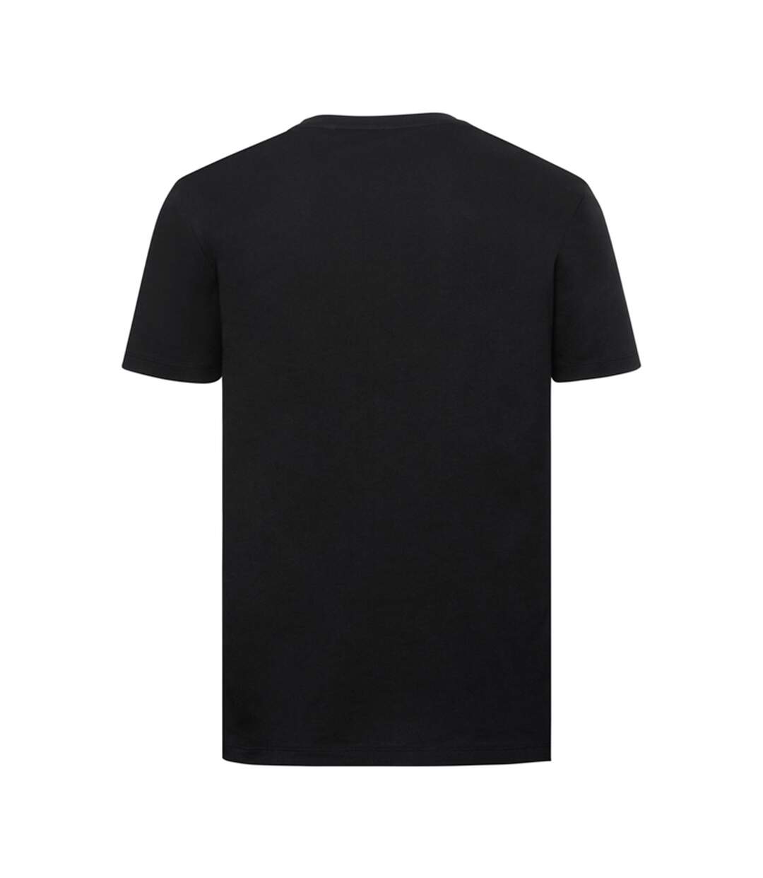 T-shirt Motif/style Uni Homme Noir Russell Pure Organic-2