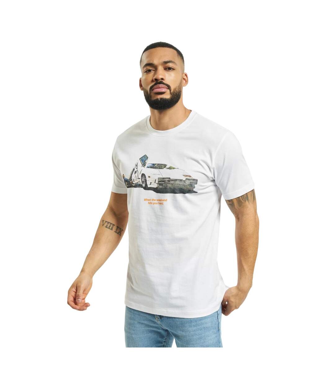 Blanc Mister Tee-4
