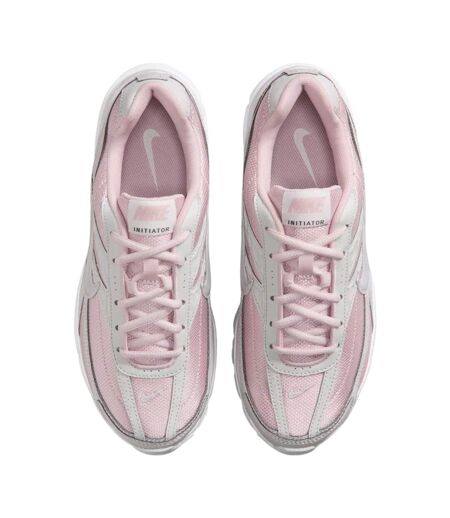 Baskets Motif/style Logo Initiator Femme Blanc Gris Rose Nike