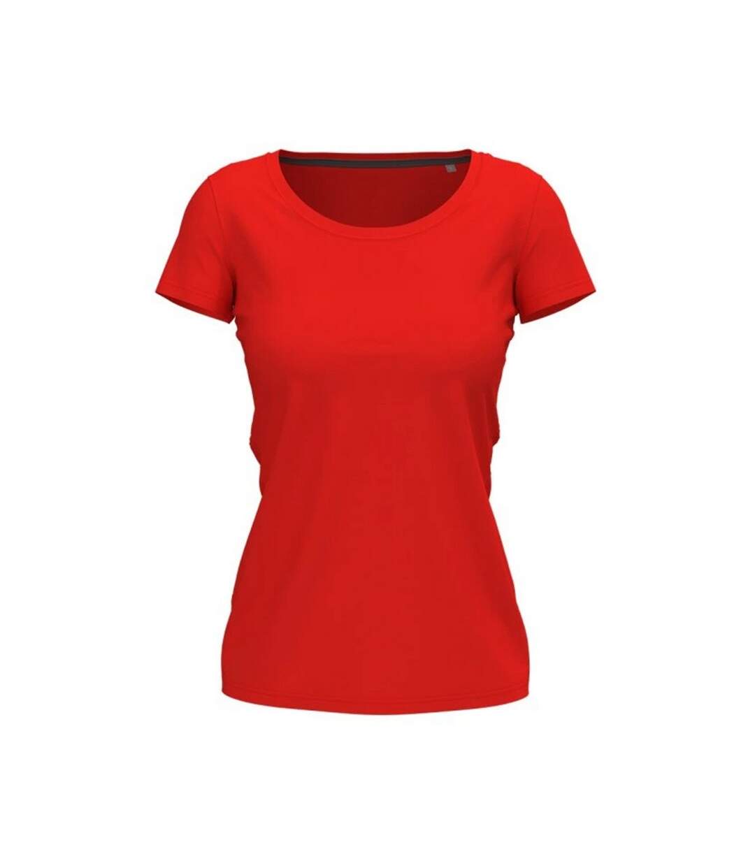 T-shirt Femme Rouge Écarlate Stedman-1