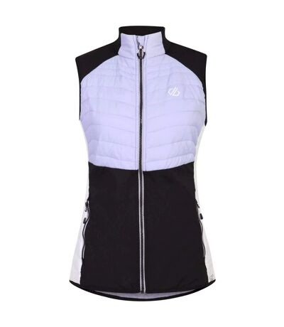 Womens/ladies Surmount Ii Gilet Cosmic Sky Black Dare 2B