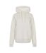 Sweat À Capuche Avec Cordons Motif/style Logo Femme Gris Clair Pâle USA Pro-2