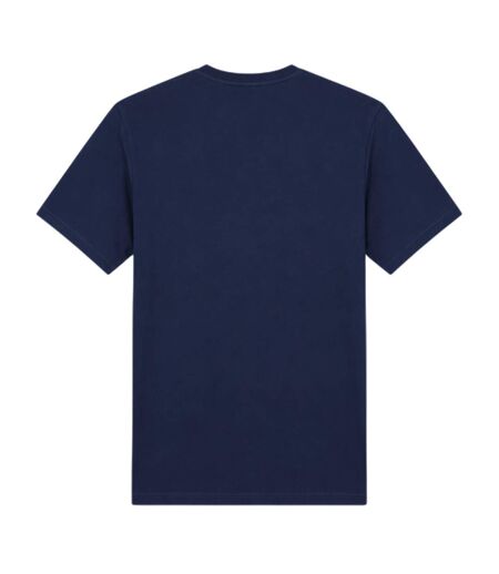 Mens Stripe Crew Neck Regular T-shirt Navy K-Swiss