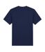 Mens Stripe Crew Neck Regular T-shirt Navy K-Swiss-2