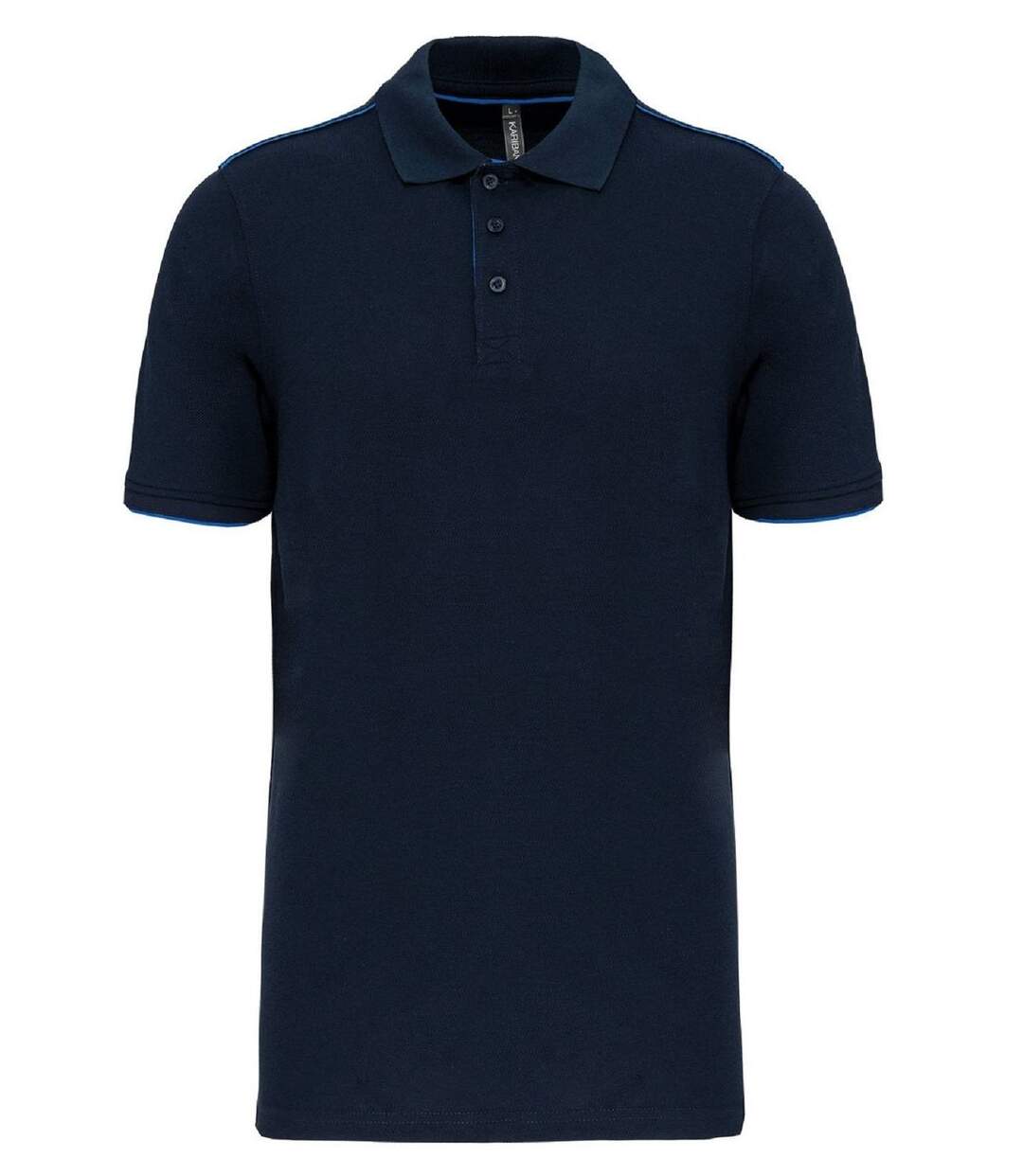 Polo professionnel DayToDay pour homme - WK270 - bleu marine et bleu roi