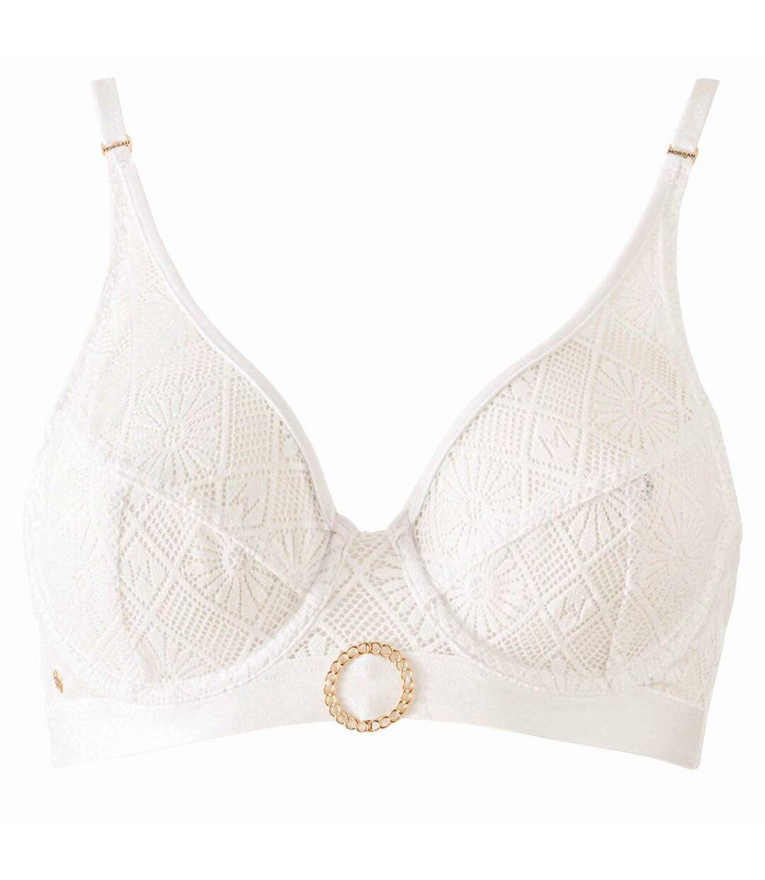 Soutien-gorge à armatures blanc Olivia