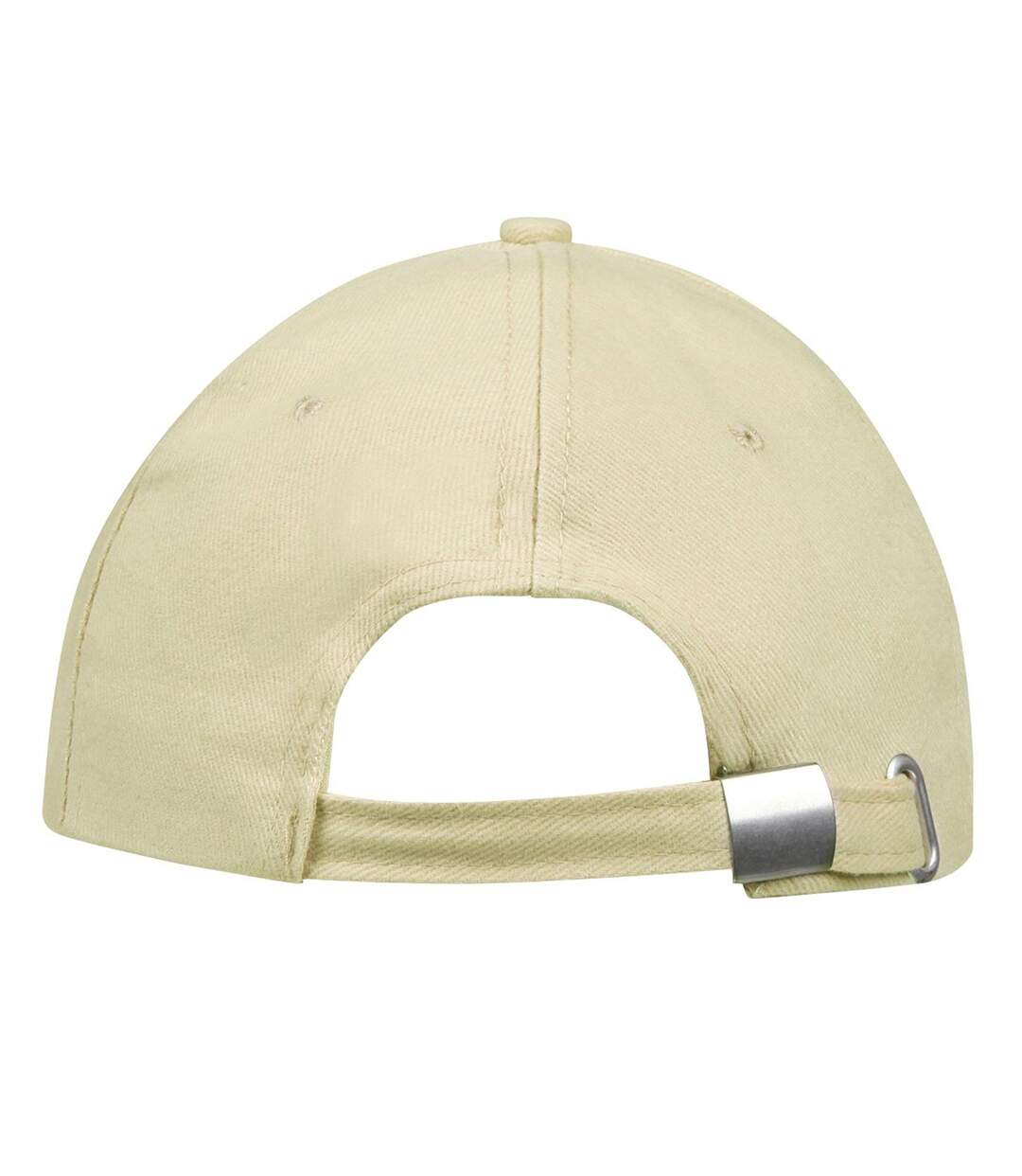 Casquette de baseball buffalo unisexe beige SOLS