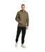 Sweat À Capuche Homme Olive Build Your Brand-1