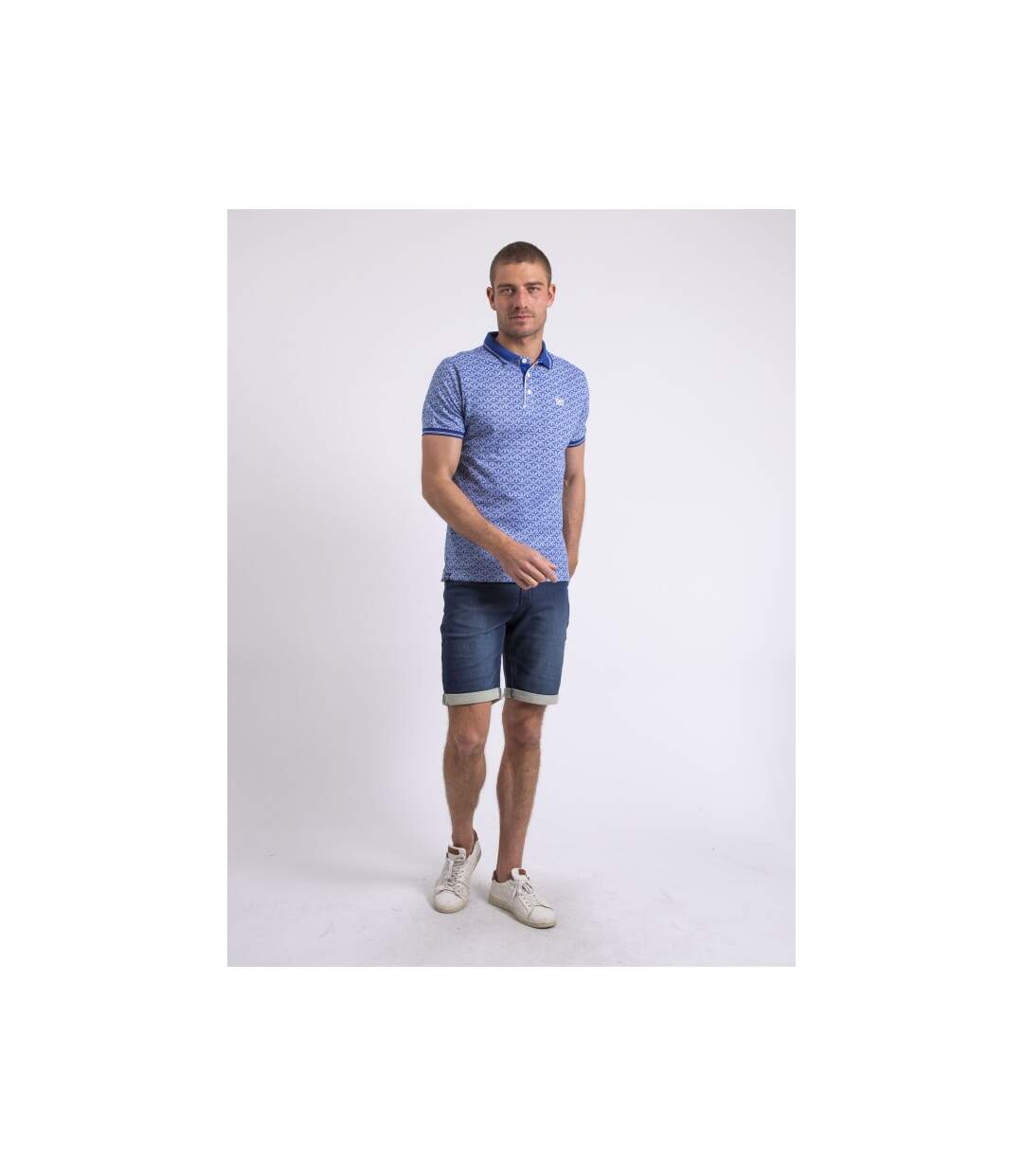 Polo manches courtes motifs PARIBAL-4