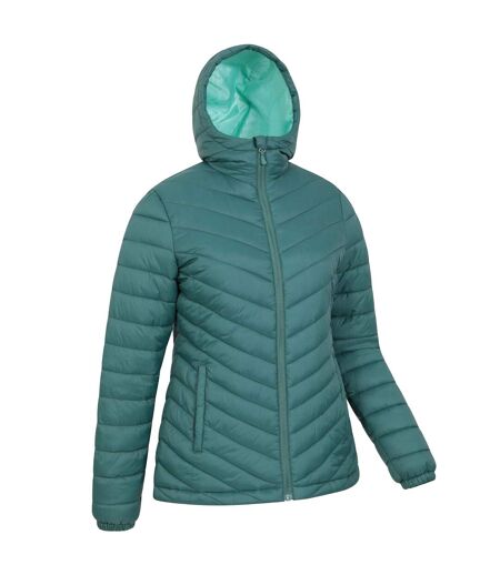 Doudoune matelassée seasons femme vert Mountain Warehouse