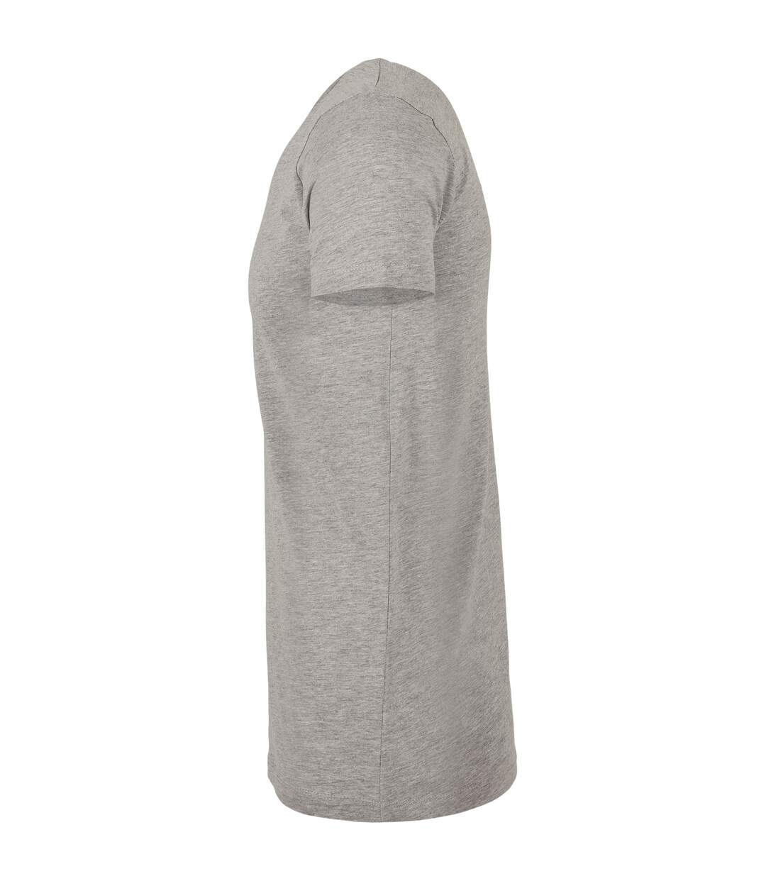 T-shirt Adulte Gris Chiné Build Your Brand-3