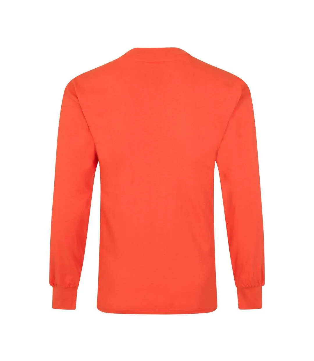 T-shirt Manches Longues Motif/style Rétro Homme Orange Holland-2