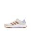 Baskets blanches/beiges femme adidas everyset-1