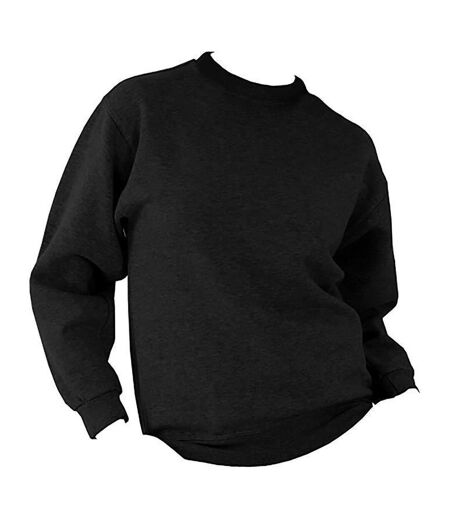 UCC - Sweatshirt uni épais - Adulte unisexe (Noir) - UTBC1193