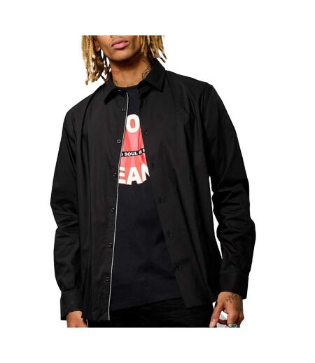 Chemise noire homme kaporal buraj - l