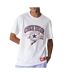 T-shirt blanc homme converse chucks retro collegiate - m-1