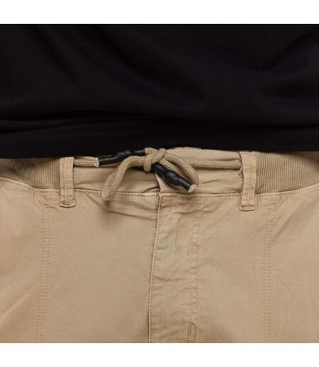 Pantalon droit homme type cargo en canvas avec patchs Fight Vondutch