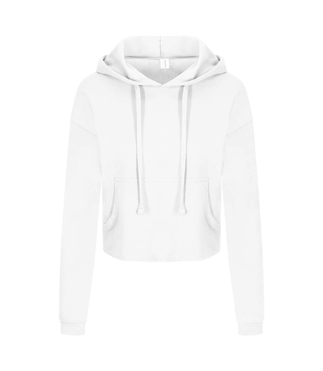 AWDis Just Hoods Womens/Ladies Girlie Cropped Hoodie (Arctic White) - UTPC3447-1