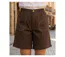 Short en coton stretch Femme MAYFLOWER MEKNES SE8033 : l'alliance du confort et du style ajustable-1
