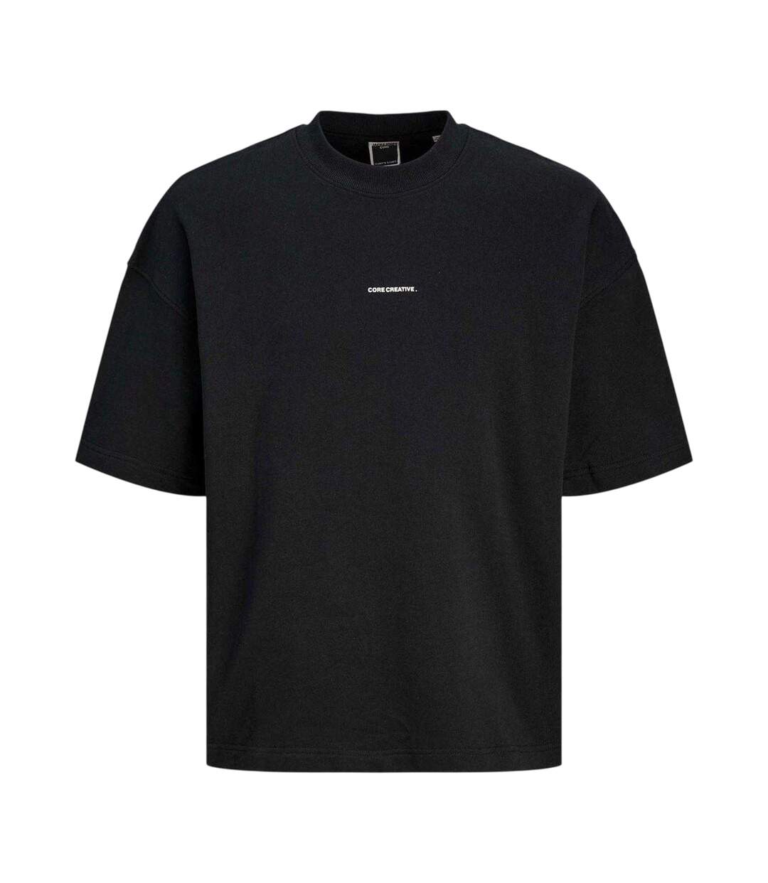 Sweat Motif/style Logo Homme Noir Jack And Jones-2