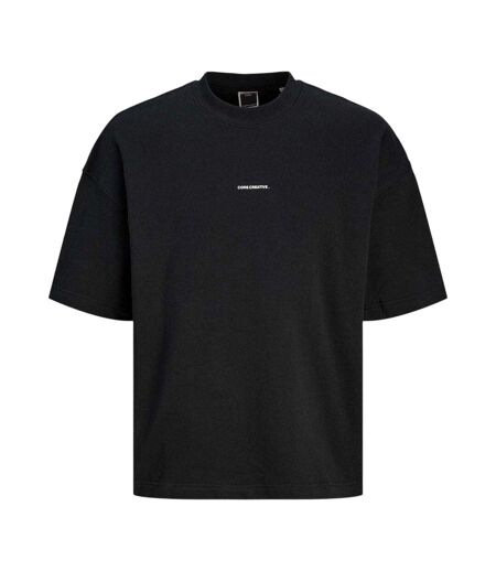 Sweat Motif/style Logo Homme Noir Jack And Jones