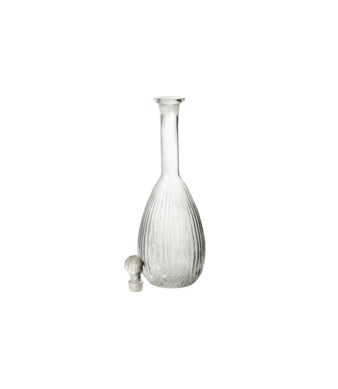 Carafe en Verre Lignes Anastasia 39cm Transparent-2