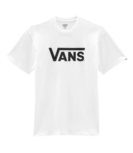 T-shirt Motif/style Classique Homme Blanc Noir Vans
