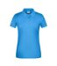 Polo Bio Workwear Femme Turquoise Pâle James And Nicholson-1